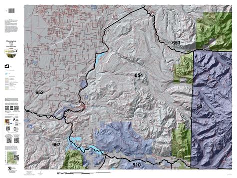 wdfw hunting|wdfw hunting unit map.